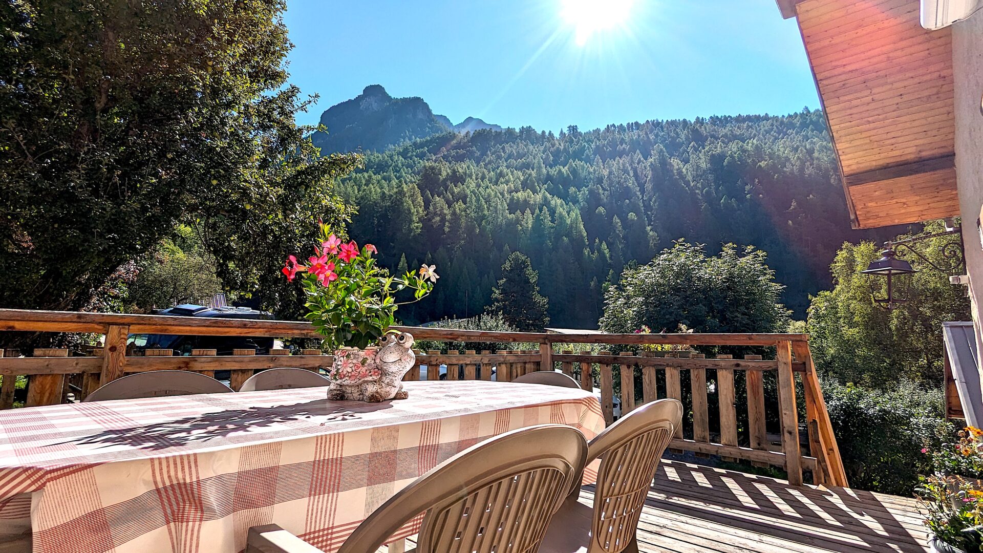 Terrasse - Gelinotte - Les Rives des Vacheres - Les Orres - Hautes Alpes